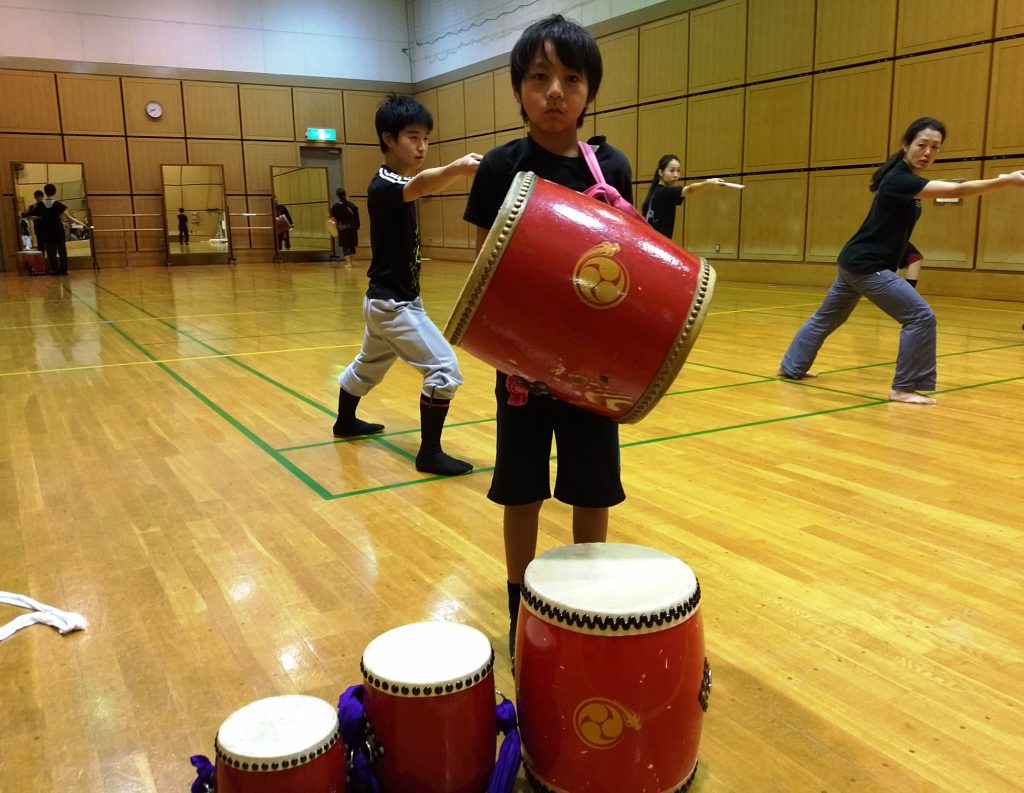 高学年用の太鼓通称「一連太鼓」