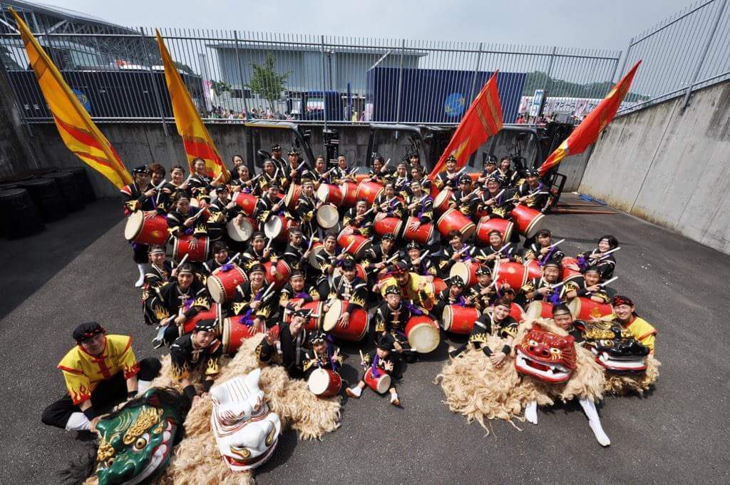 桃神祭2015　昇龍祭太鼓