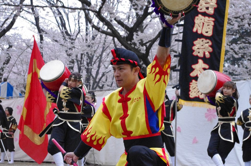 昇龍祭太鼓　さくら祭り エイサー