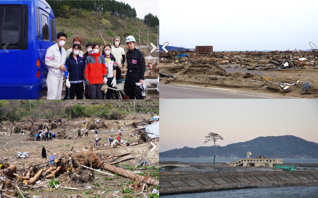 東日本大震災　ボランティア