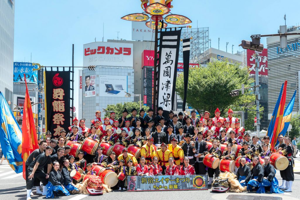 昇龍祭太鼓 新宿エイサーまつり 2016