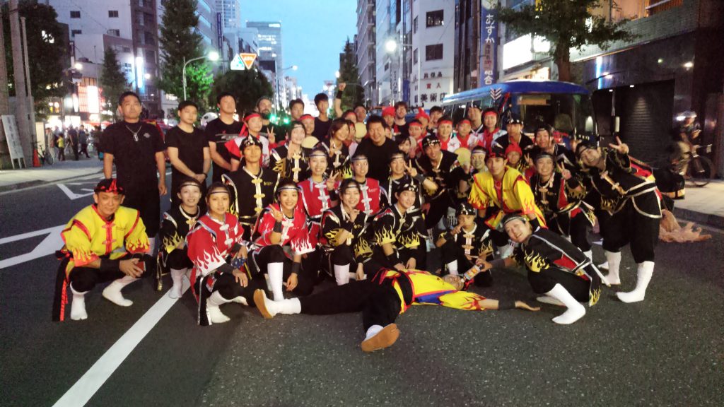 うえの夏まつり 昇龍祭太鼓 エイサー