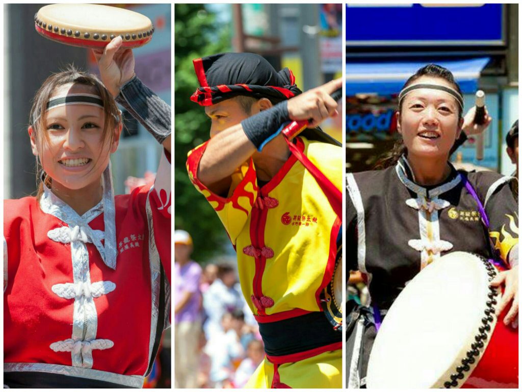 昇龍祭太鼓の衣装