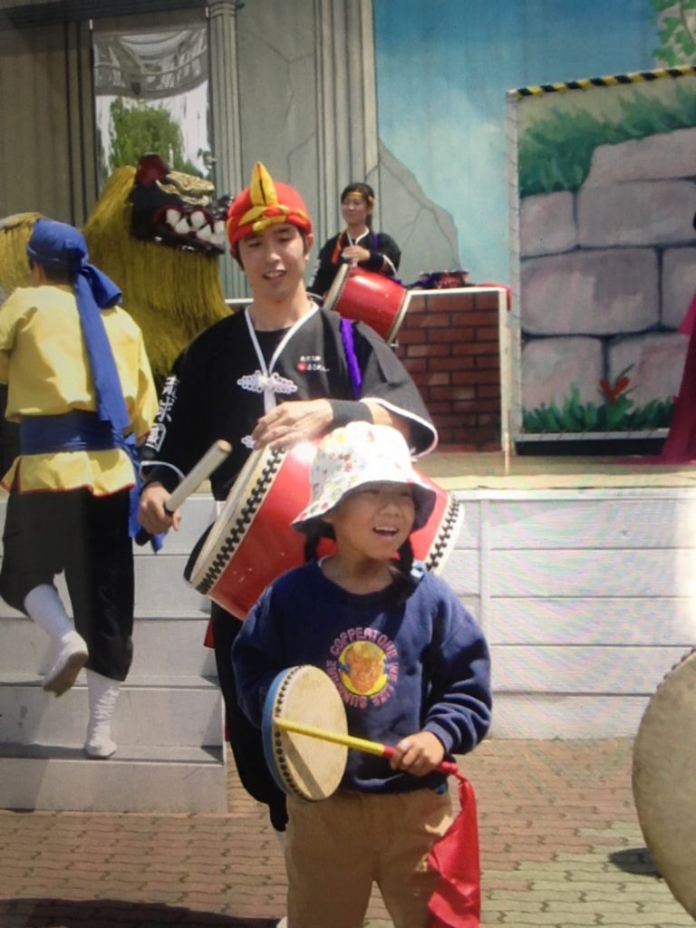 昇龍祭太鼓 美月の幼少期　