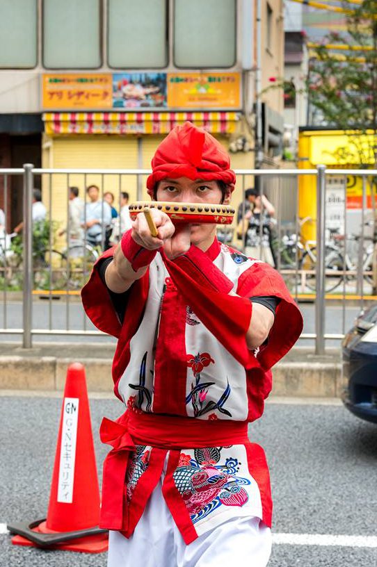 浅草パレードでの野澤さん