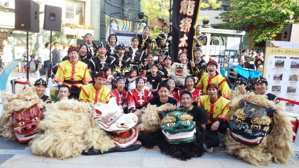 昇龍祭太鼓 集合写真