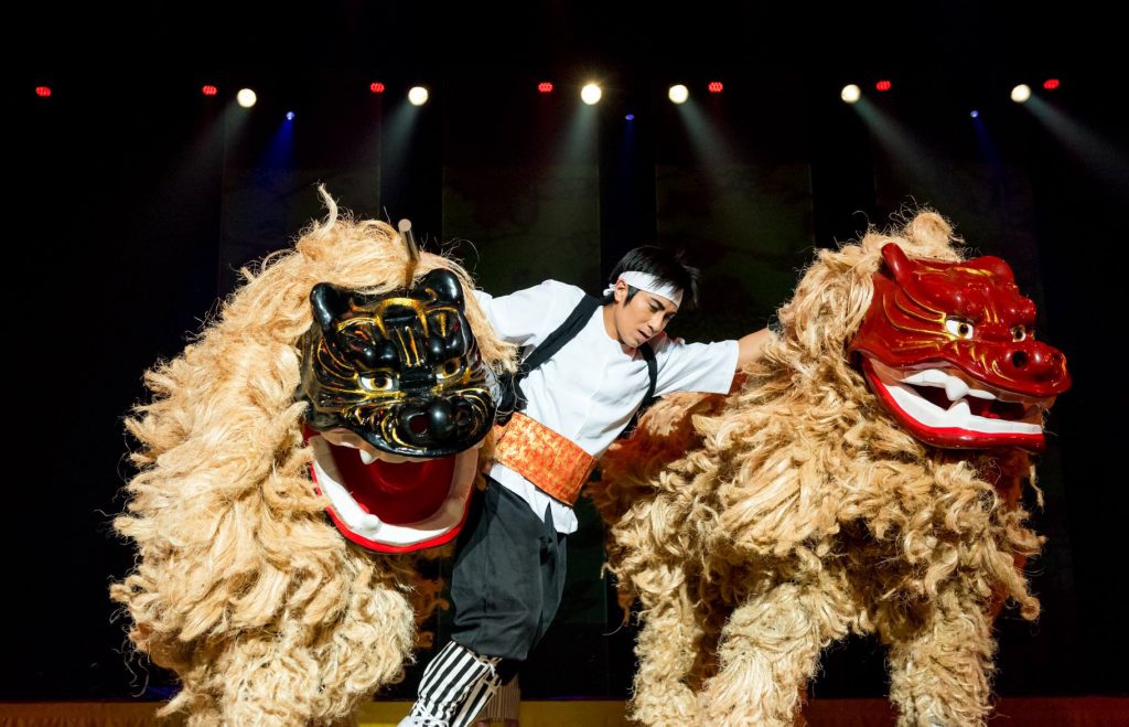 昇龍祭太鼓　赤獅子＆黒獅子