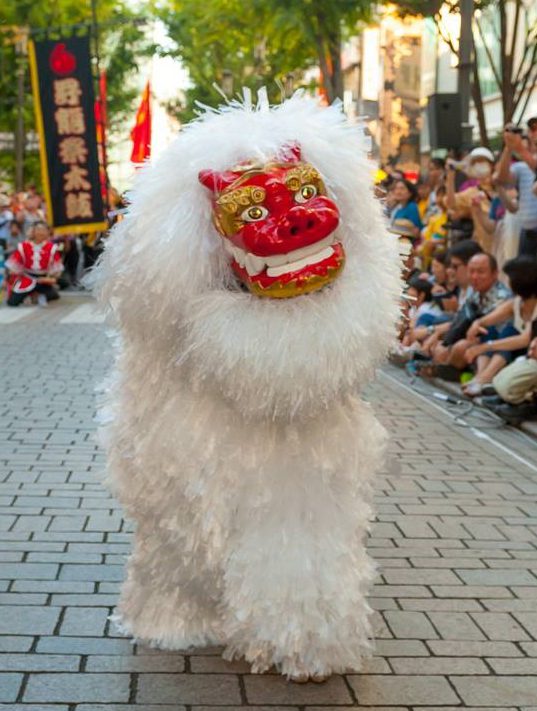 昇龍祭太鼓　チビ獅子