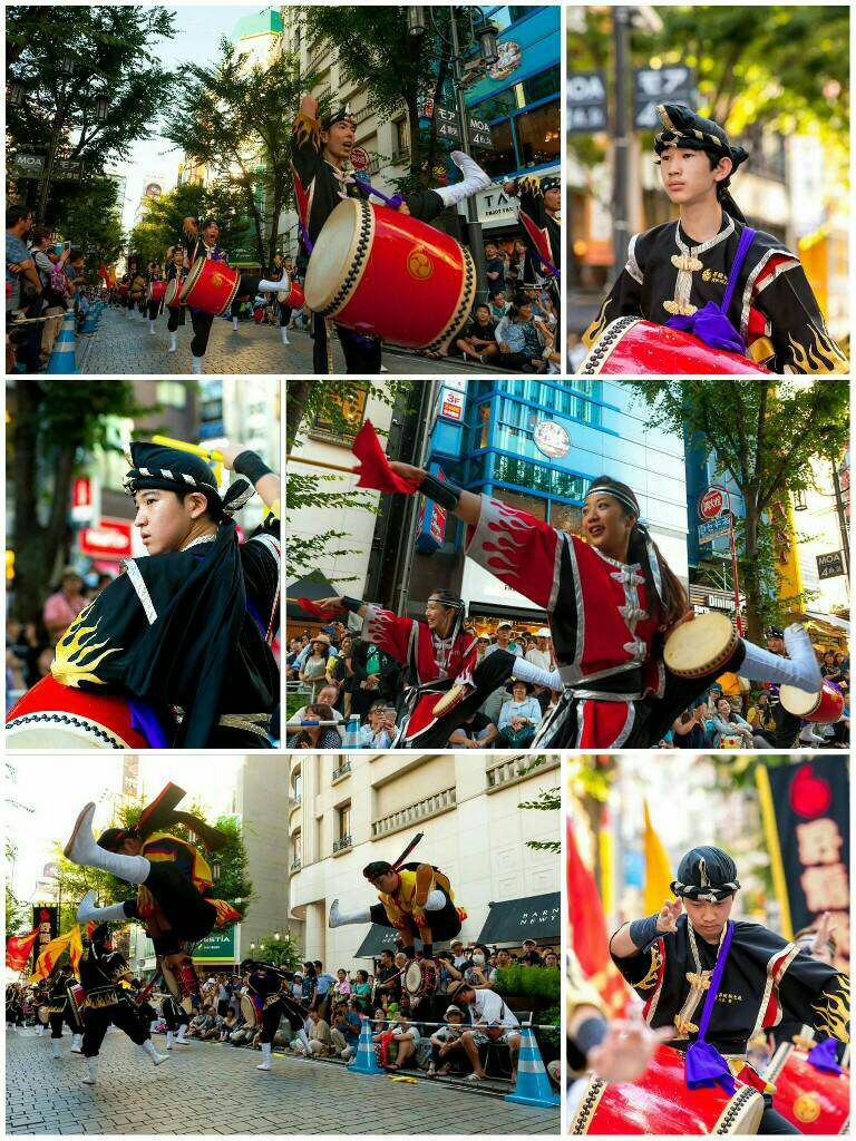 昇龍祭太鼓 新宿エイサーまつり モア4番街