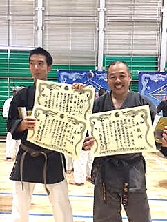 川上さん古武道優勝