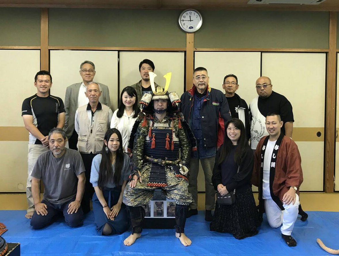 西郷隆文さんと記念写真