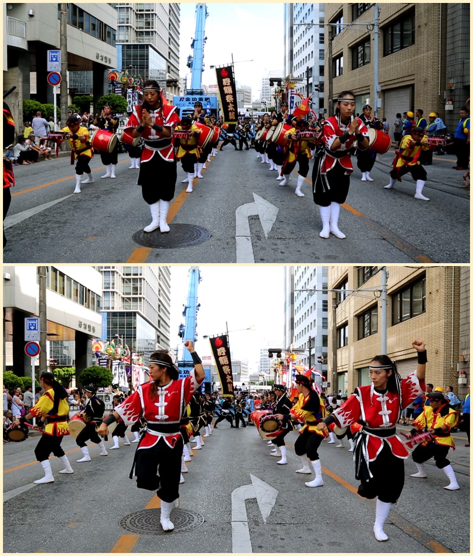 大綱挽まつり会場の横道から撮影