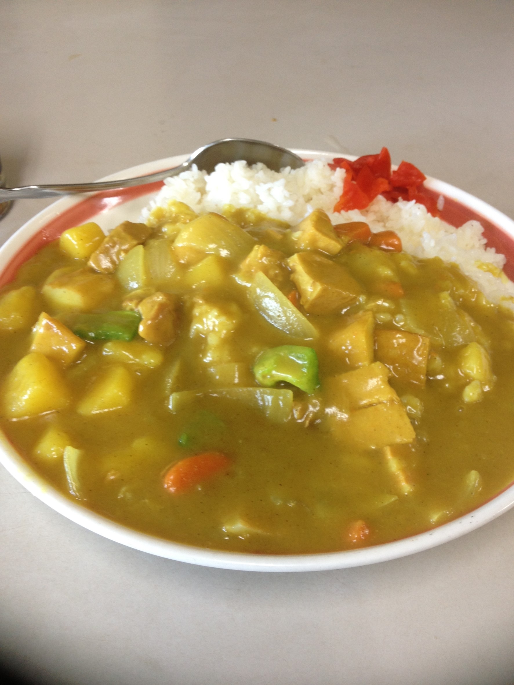 菊栄食堂のカレー