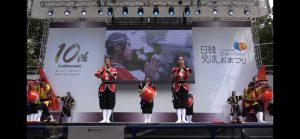 昇龍祭太鼓 エイサー 沖縄 東京 日韓交流おまつり ミルクムナリ