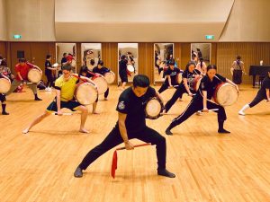 昇龍祭太鼓 創作エイサー 東京 沖縄 セシオン杉並 太鼓 練習4