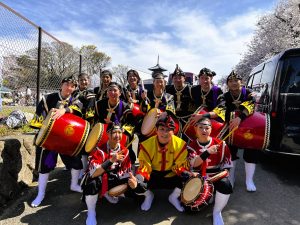 昇龍祭太鼓 創作エイサー 東京 池上本門寺 花まつり 春詣 春まつり お釈迦様 五重塔