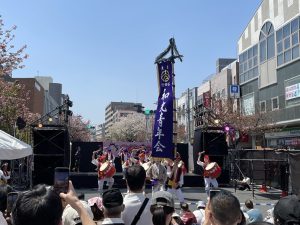 昇龍祭太鼓 創作エイサー 伝統エイサー 青年会 サザエさん 波平 (1)